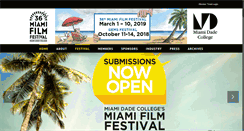 Desktop Screenshot of miamifilmfestival.com